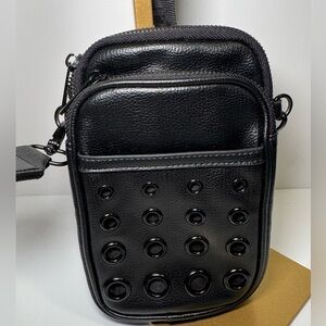 Madden Girl leather Dani Mini North South Crossbody